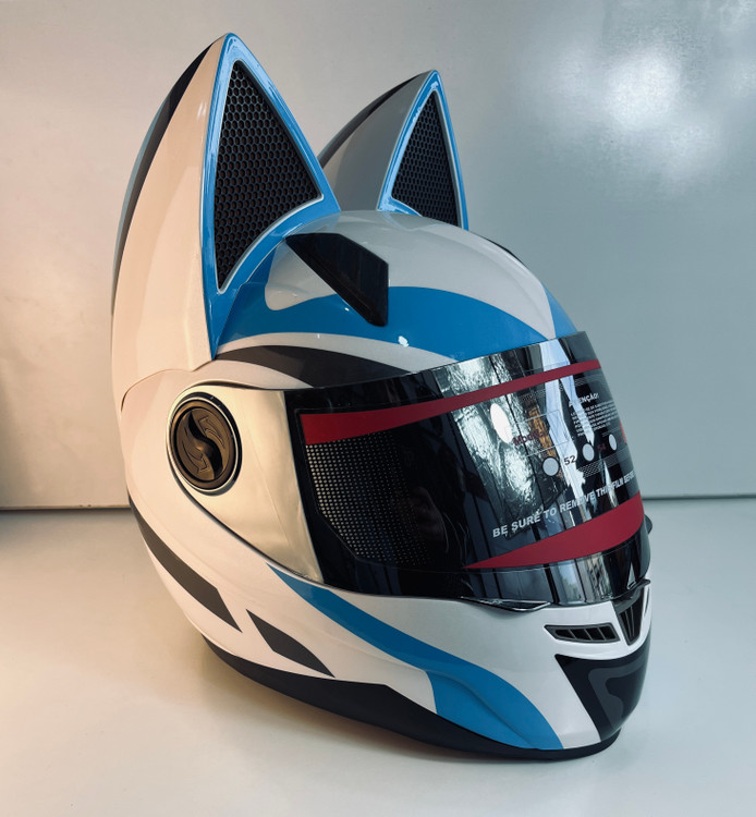 کلاه کاسکت فک ثابت گوشدار نیترینوس | Nitrinos Helmet