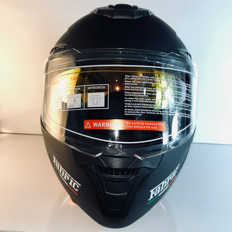 کلاه کاسکت فک متحرک فابریک F20 مشکی مات | Fabric F20 Helmet
